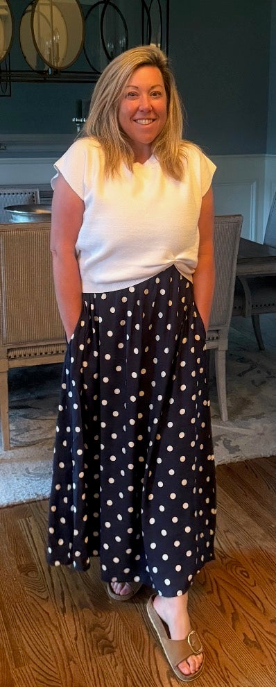 2 piece Navy dress