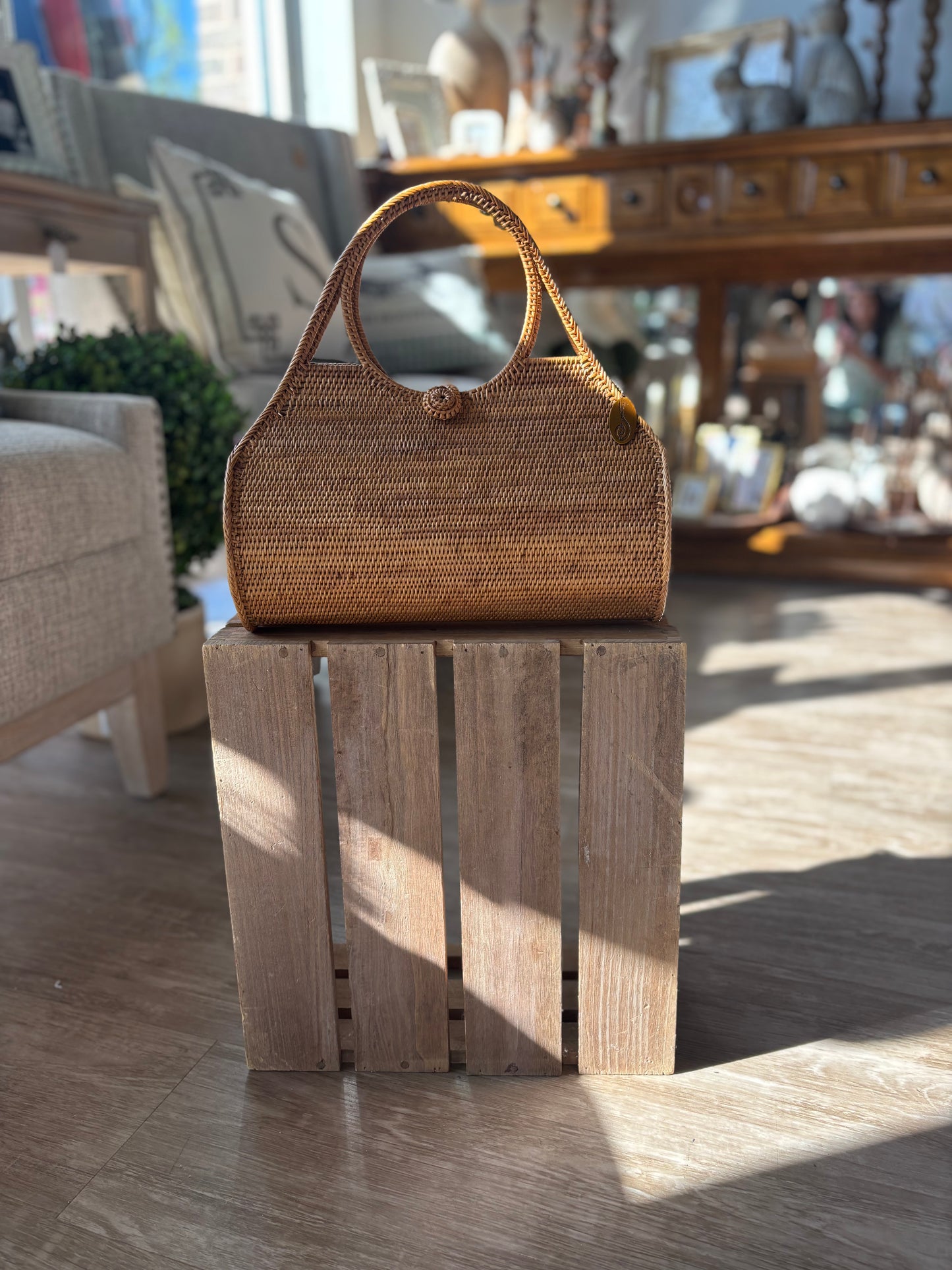 Woven purse