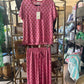 Mary Square Magenta Pajamas