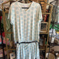 Mary sqaure short sleeve Pajamas