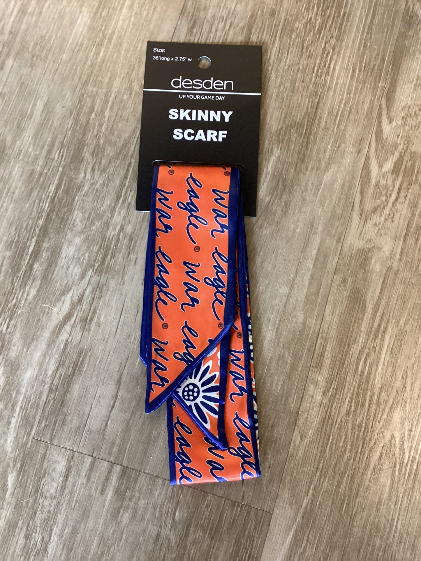 Auburn Purse Scarf