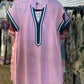 Pink and Navy Striped THML Dress