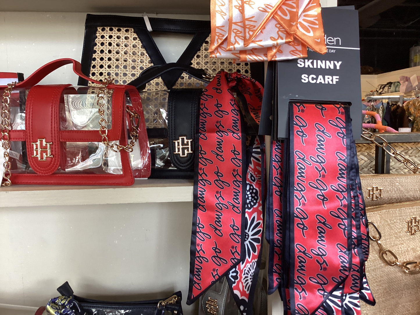 UGA Purse Scarf