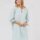 Seafoam Striped Dress