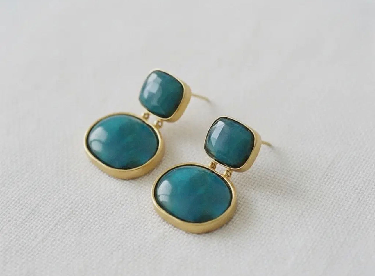 Geometric Drop Earrings