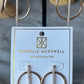 Diamond Circle Earrings