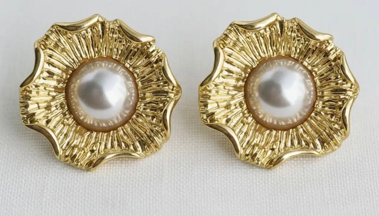 Baroque Floral Earrings
