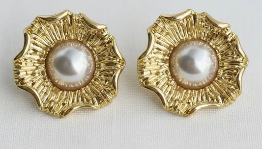 Baroque Floral Earrings