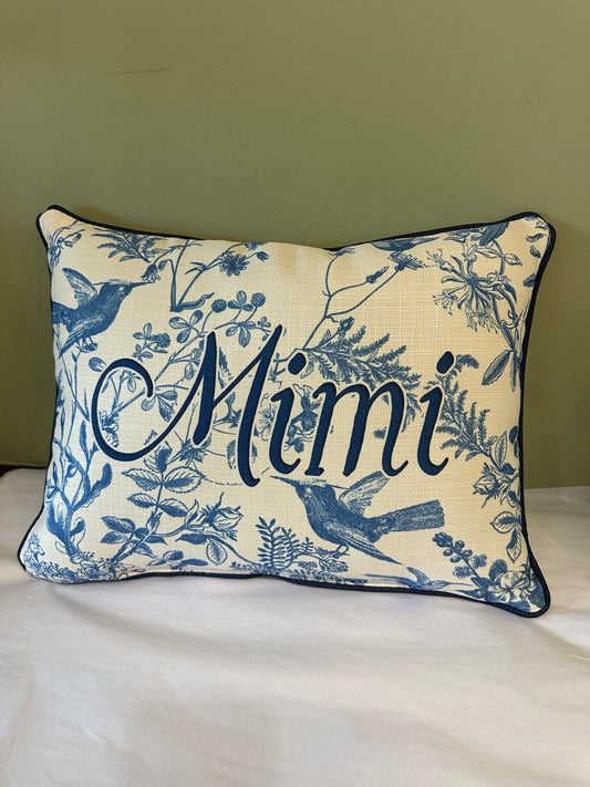 Mimi Pillow Blue