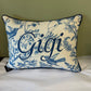 Gigi Pillow Blue