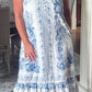 classic carol blue dress